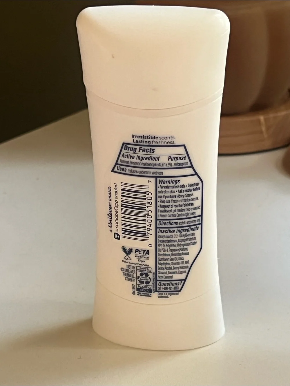 Dove Apple Cider Caramel Holiday Treats Limited Edition Antiperspirant 2.6 oz